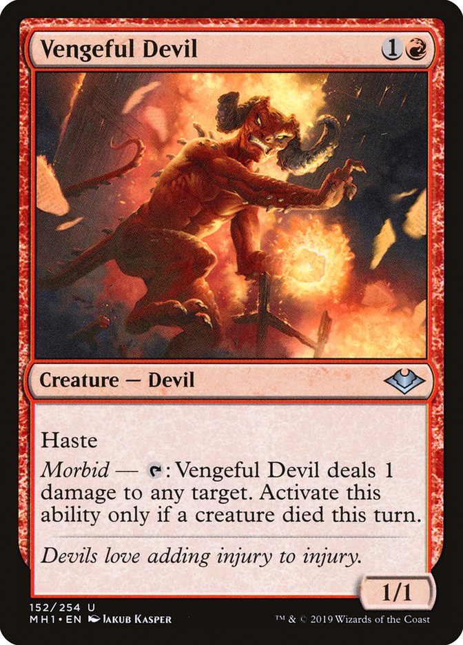 Vengeful Devil [Modern Horizons] | Amazing Games TCG