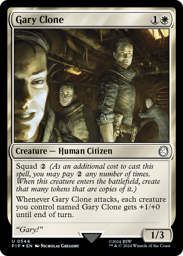 Gary Clone (Surge Foil) [Fallout] | Amazing Games TCG