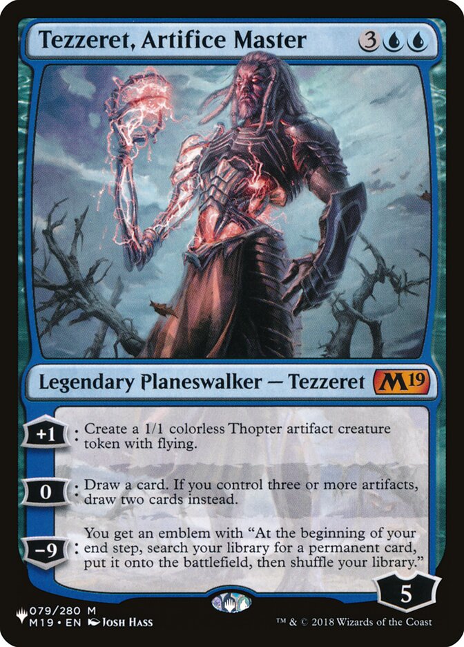 Tezzeret, Artifice Master [The List] | Amazing Games TCG