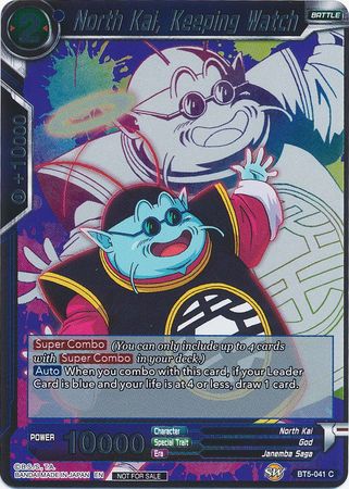 North Kai, Keeping Watch (Event Pack 4) (BT5-041) [Promotion Cards] | Amazing Games TCG