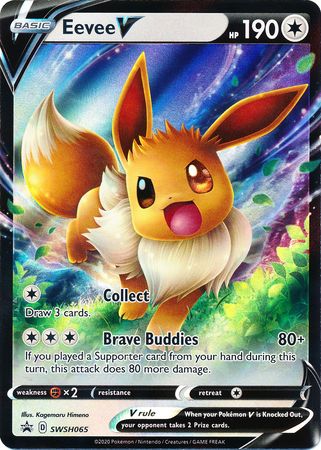 Eevee V (SWSH065) [Sword & Shield: Black Star Promos] | Amazing Games TCG