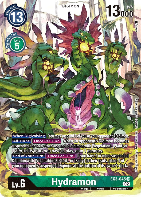 Hydramon [EX3-045] (Alternate Art) [Draconic Roar] | Amazing Games TCG