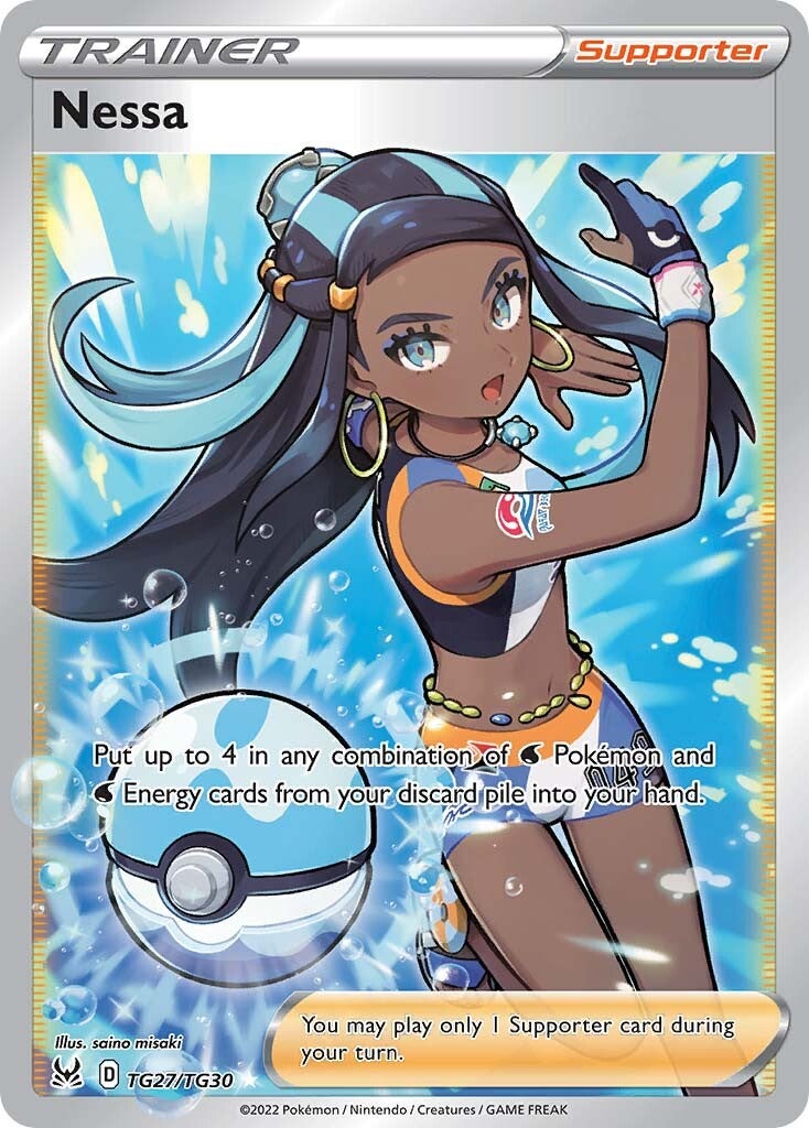 Nessa (TG27/TG30) [Sword & Shield: Lost Origin] | Amazing Games TCG