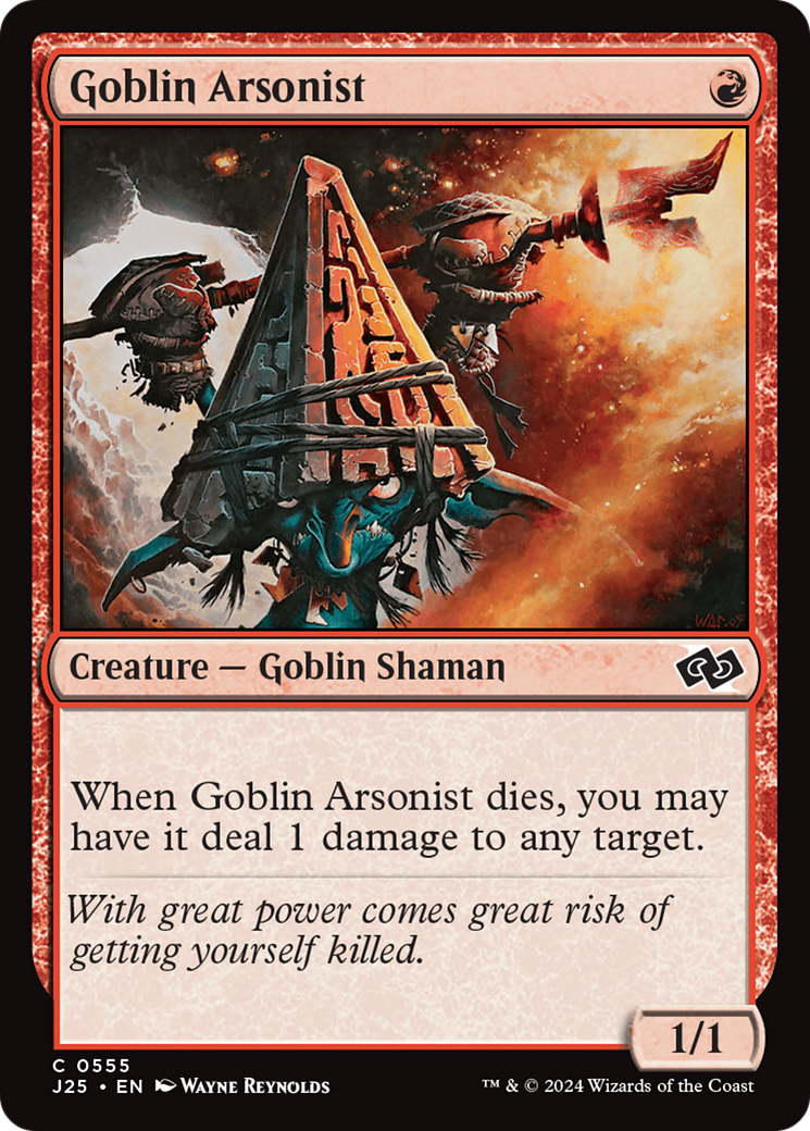 Goblin Arsonist [Foundations Jumpstart] | Amazing Games TCG