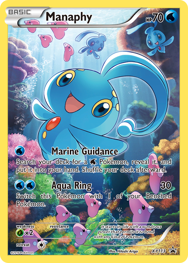 Manaphy (XY113) [XY: Black Star Promos] | Amazing Games TCG