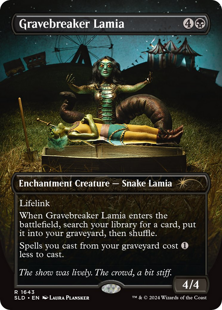 Gravebreaker Lamia (Rainbow Foil) [Secret Lair Drop Series] | Amazing Games TCG