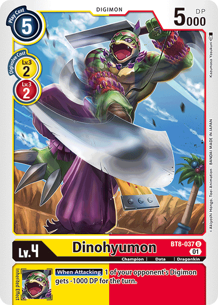 Dinohyumon [BT8-037] [New Awakening] | Amazing Games TCG