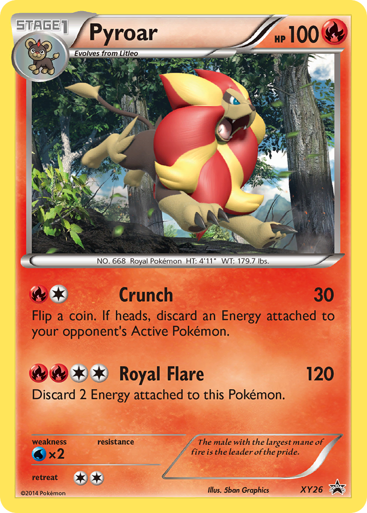 Pyroar (XY26) [XY: Black Star Promos] | Amazing Games TCG