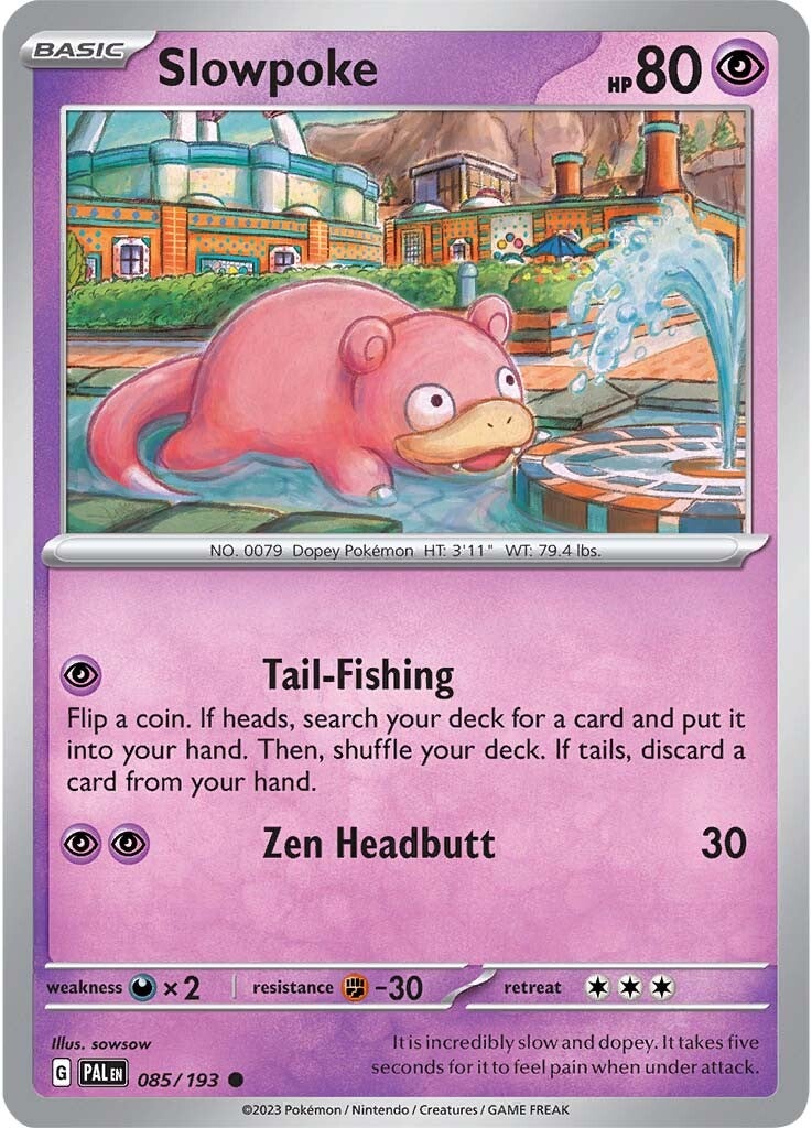 Slowpoke (085/193) [Scarlet & Violet: Paldea Evolved] | Amazing Games TCG