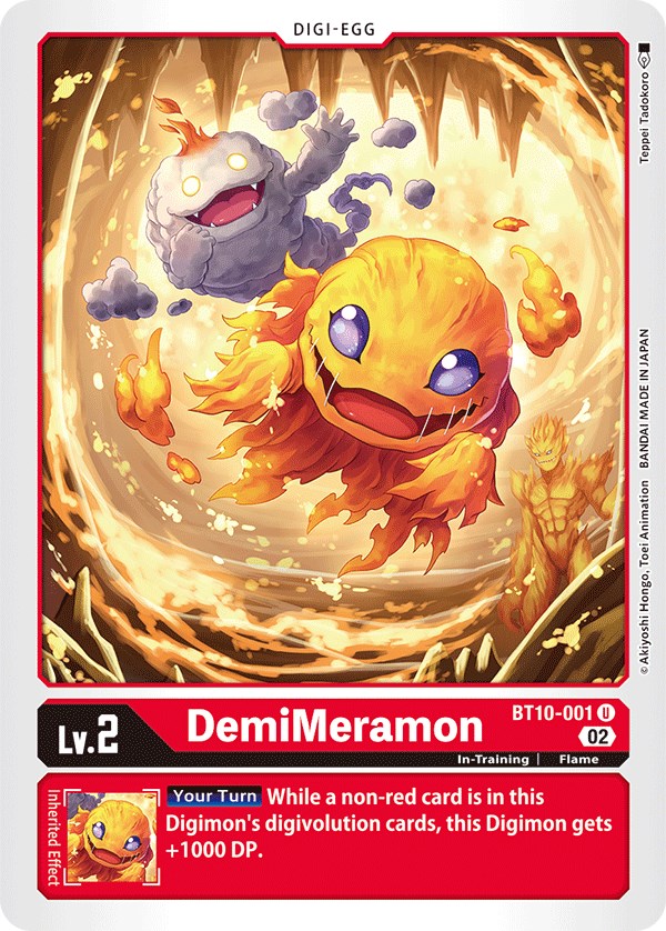 Demimeramon [BT10-001] [Xros Encounter] | Amazing Games TCG