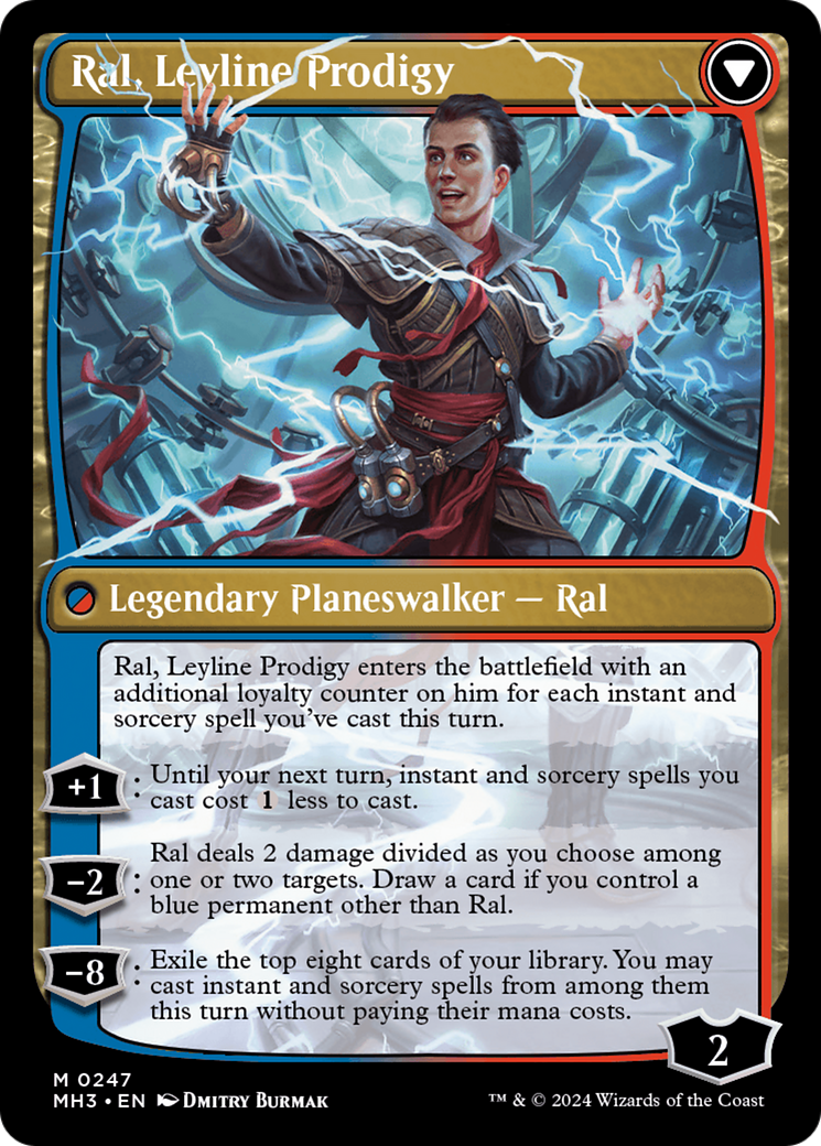 Ral, Monsoon Mage // Ral, Leyline Prodigy [Modern Horizons 3] | Amazing Games TCG