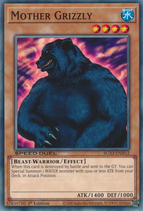 Mother Grizzly [SGX3-ENH12] Common | Amazing Games TCG