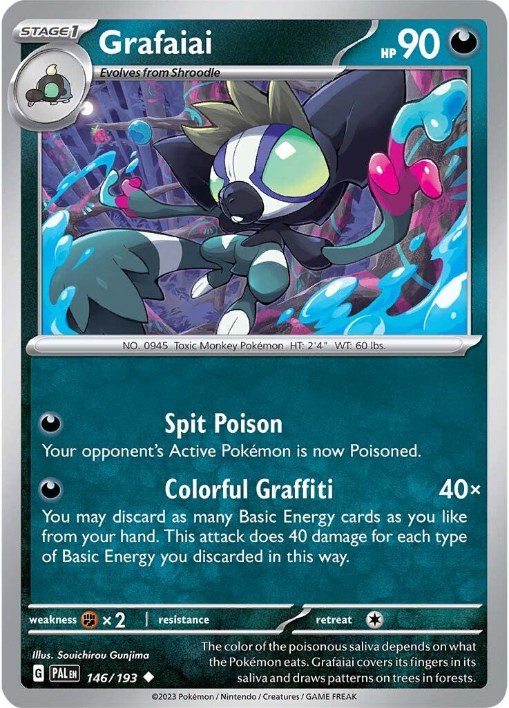 Grafaiai (146/193) [Scarlet & Violet: Paldea Evolved] | Amazing Games TCG