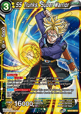 SS Trunks, Super Warrior (BT17-097) [Ultimate Squad] | Amazing Games TCG