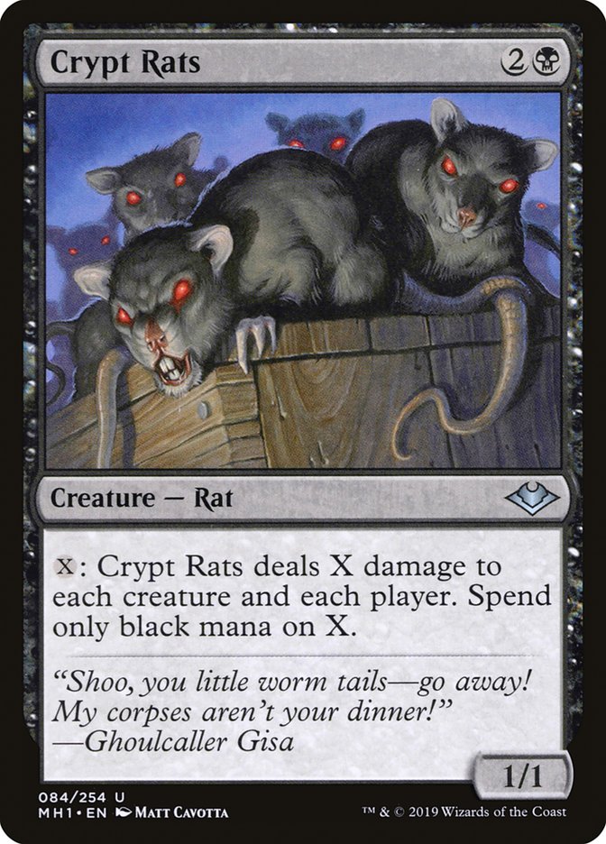 Crypt Rats [Modern Horizons] | Amazing Games TCG