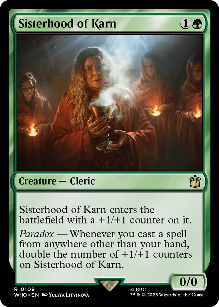 Sisterhood of Karn [Doctor Who] | Amazing Games TCG