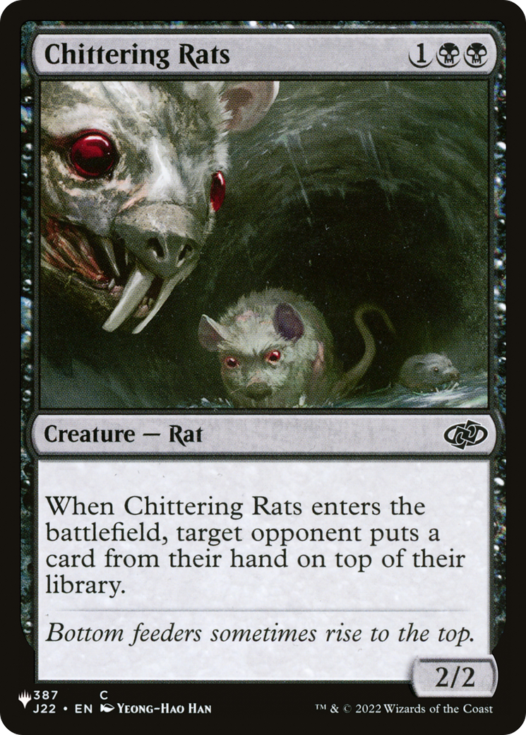 Chittering Rats [The List Reprints] | Amazing Games TCG