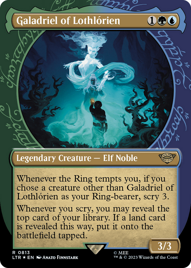 Galadriel of Lothlorien (Showcase) (Surge Foil) [The Lord of the Rings: Tales of Middle-Earth] | Amazing Games TCG