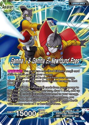 Gamma 1 & Gamma 2 // Gamma 1 & Gamma 2, Newfound Foes (BT17-032) [Ultimate Squad] | Amazing Games TCG