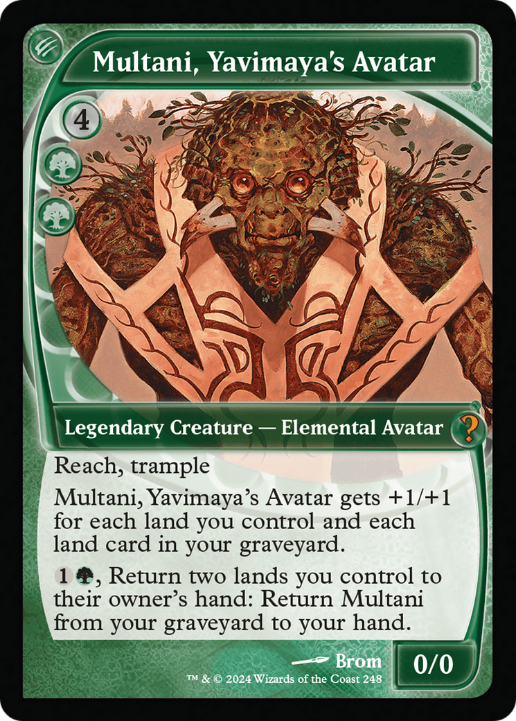 Multani, Yavimaya's Avatar (Future Sight) [Mystery Booster 2] | Amazing Games TCG