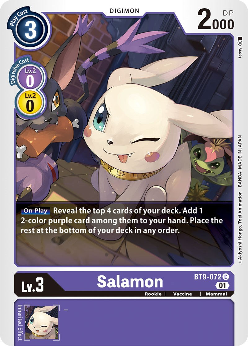 Salamon [BT9-072] [X Record] | Amazing Games TCG