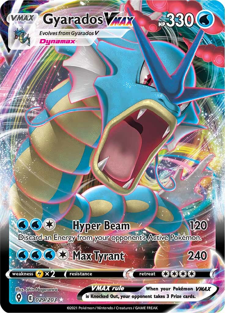 Gyarados VMAX (029/203) [Sword & Shield: Evolving Skies] | Amazing Games TCG