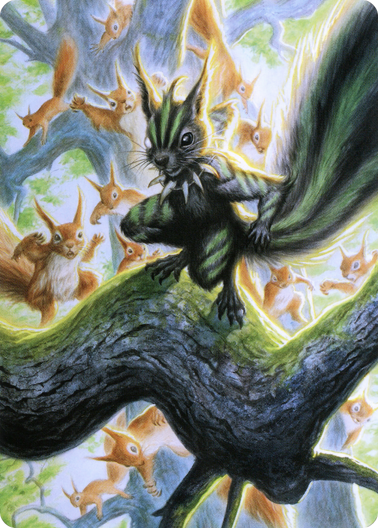 Chatterfang, Squirrel General Art Card (67) [Modern Horizons 2 Art Series] | Amazing Games TCG