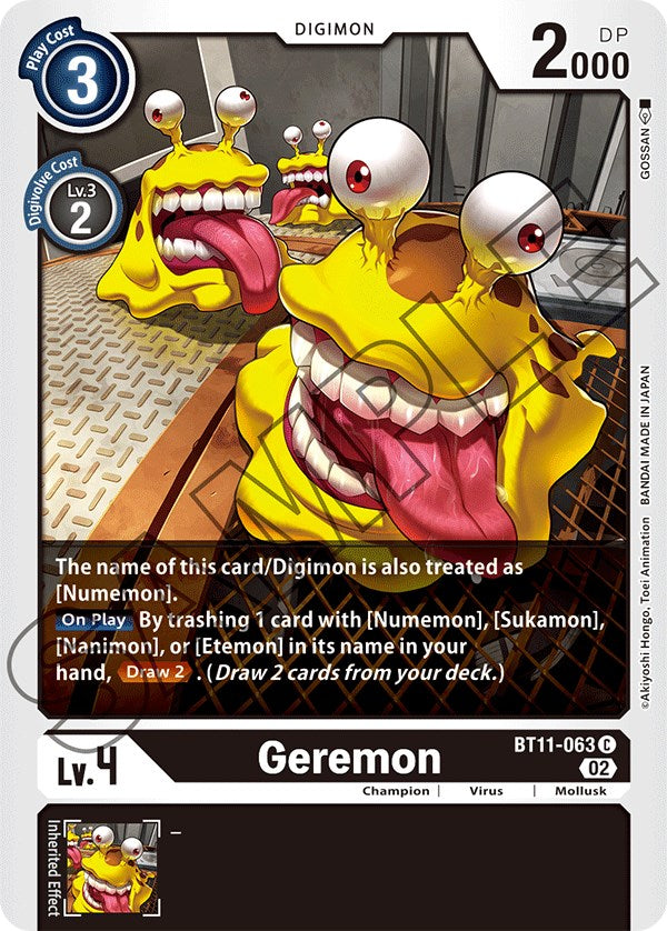 Geremon [BT11-063] [Dimensional Phase] | Amazing Games TCG