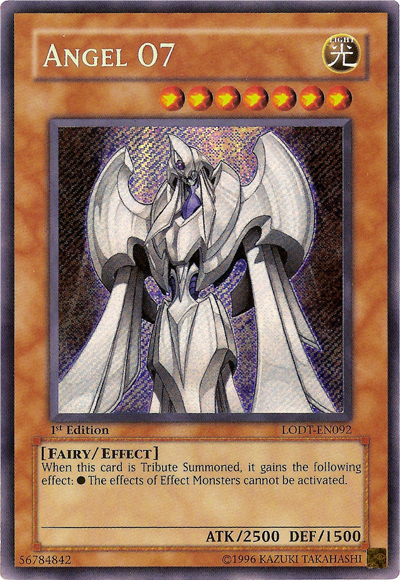 Angel O7 [LODT-EN092] Secret Rare | Amazing Games TCG