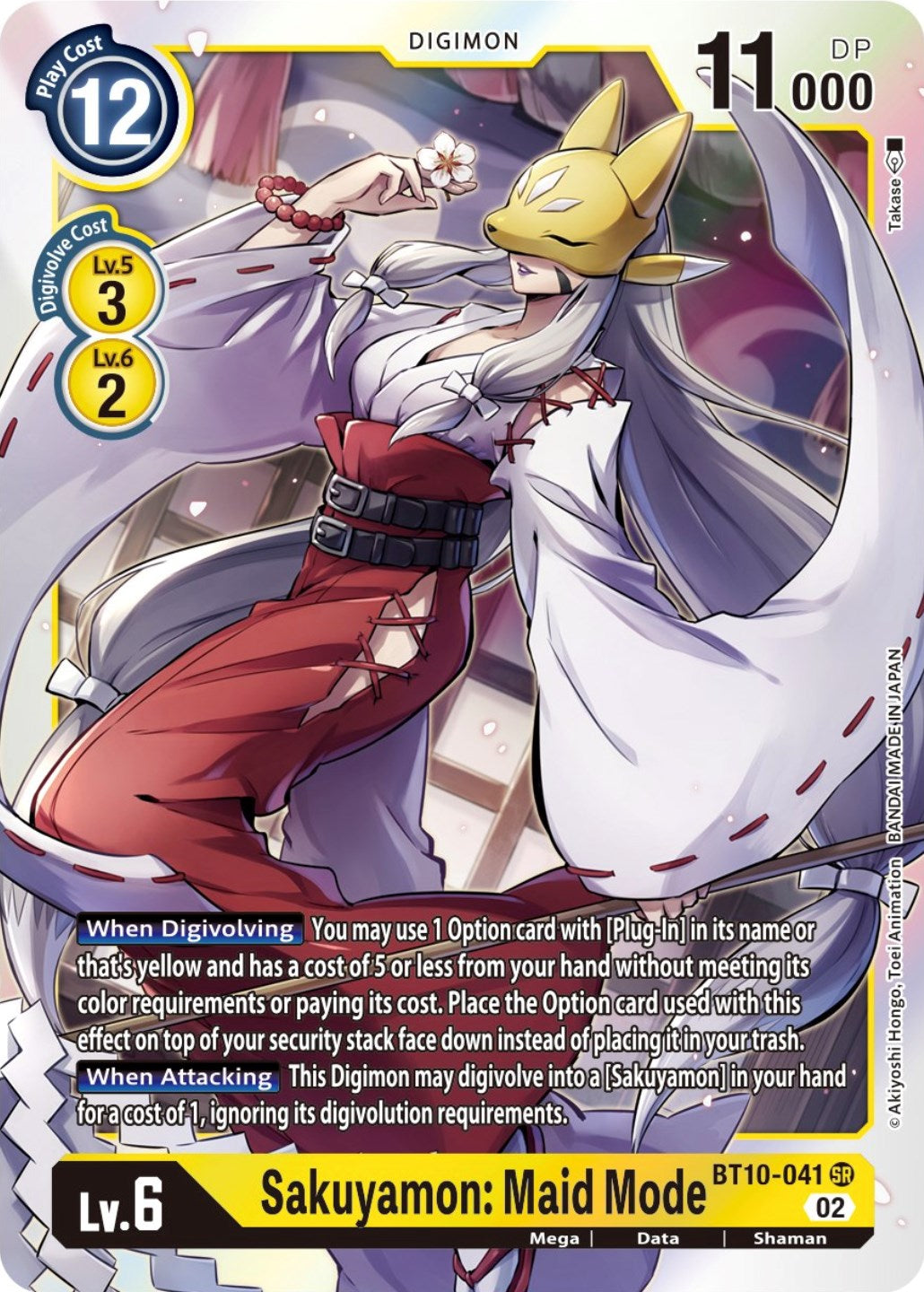 Sakuyamon: Maid Mode [BT10-041] [Xros Encounter] | Amazing Games TCG