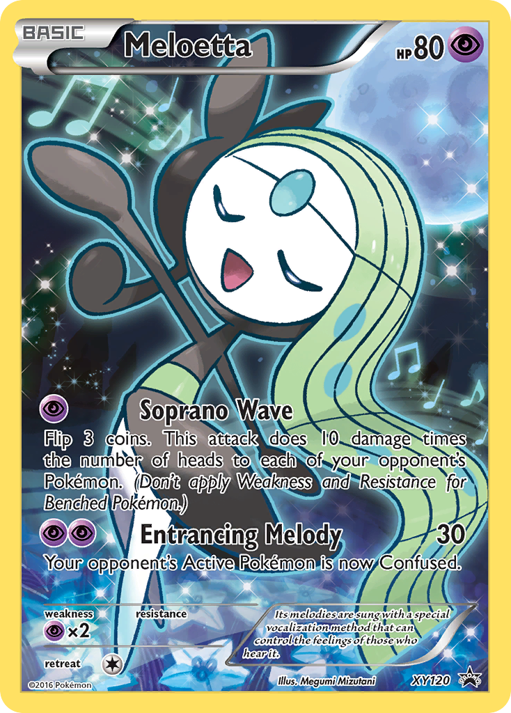 Meloetta (XY120) [XY: Black Star Promos] | Amazing Games TCG