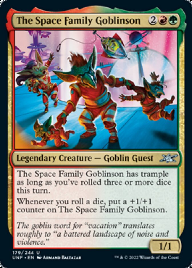 The Space Family Goblinson [Unfinity] | Amazing Games TCG