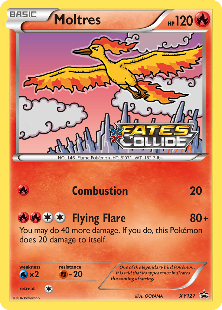 Moltres (XY127) [XY: Black Star Promos] | Amazing Games TCG