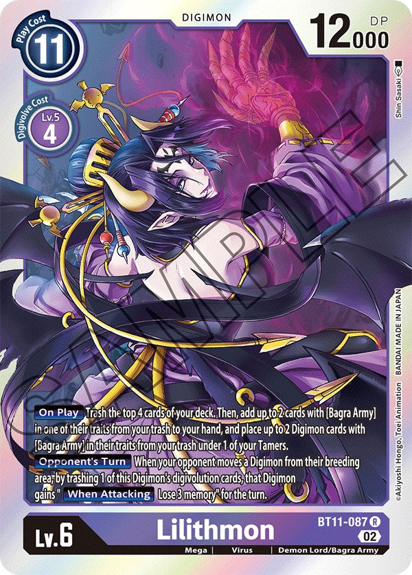 Lilithmon [BT11-087] [Dimensional Phase] | Amazing Games TCG