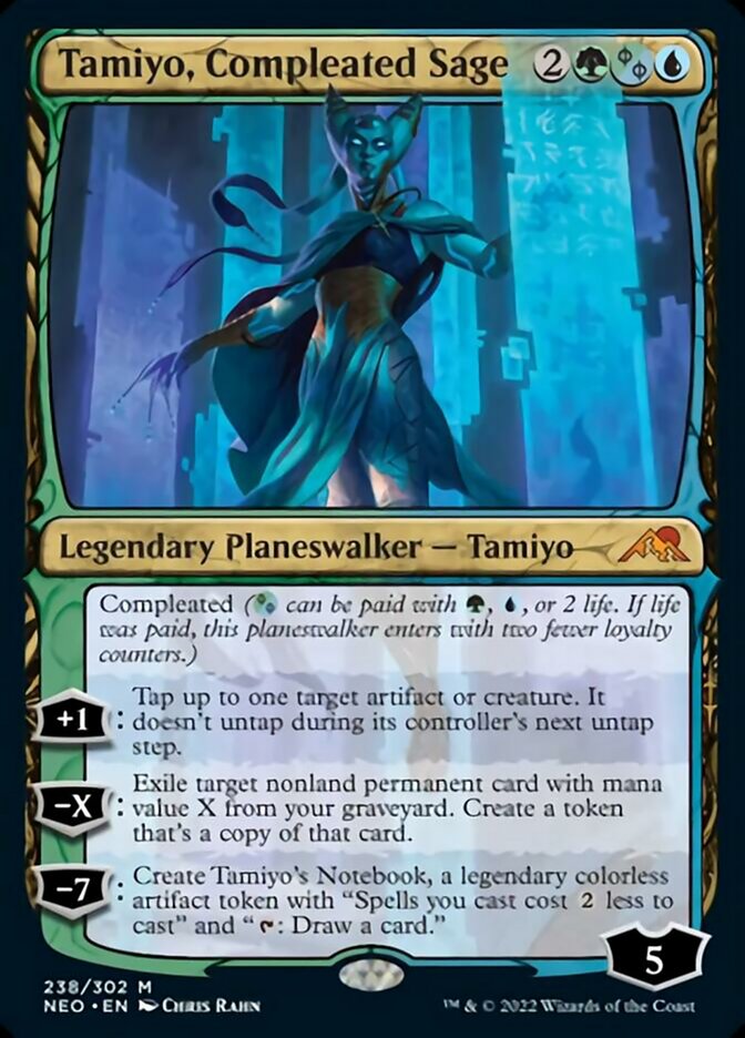 Tamiyo, Compleated Sage [Kamigawa: Neon Dynasty] | Amazing Games TCG