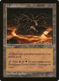 Karplusan Forest (Oversized) [Oversize Cards] | Amazing Games TCG