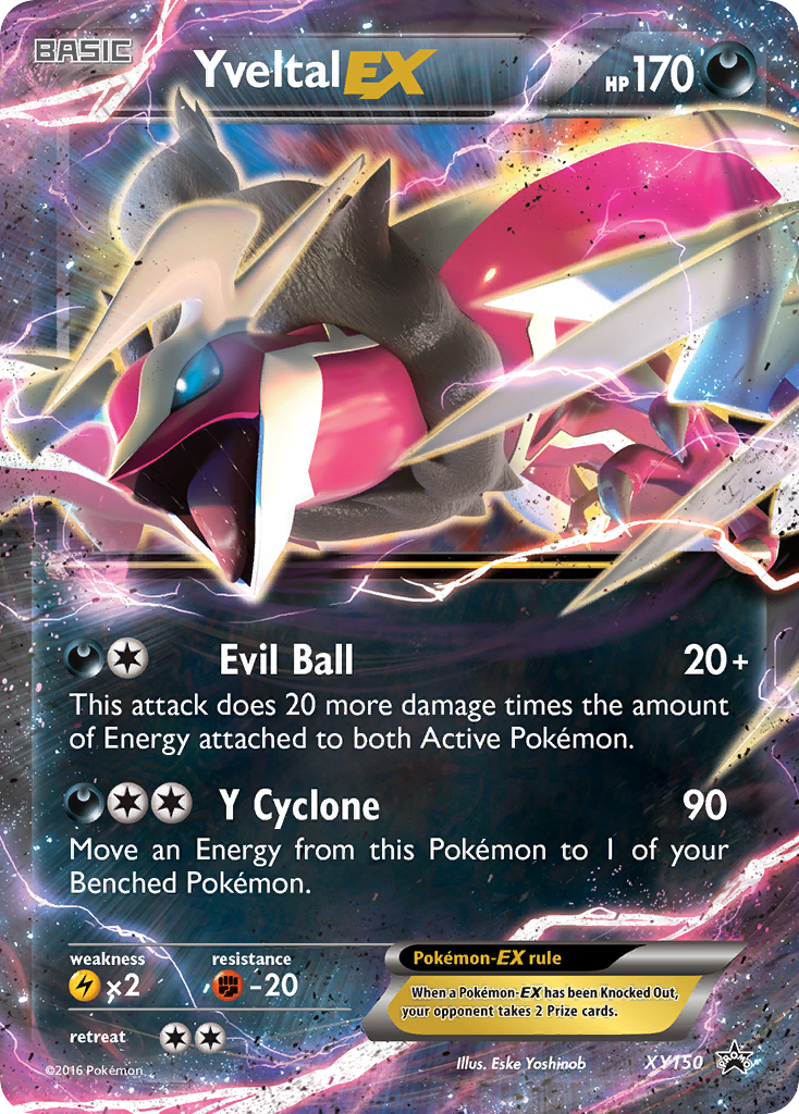 Yveltal EX (XY150) [XY: Black Star Promos] | Amazing Games TCG