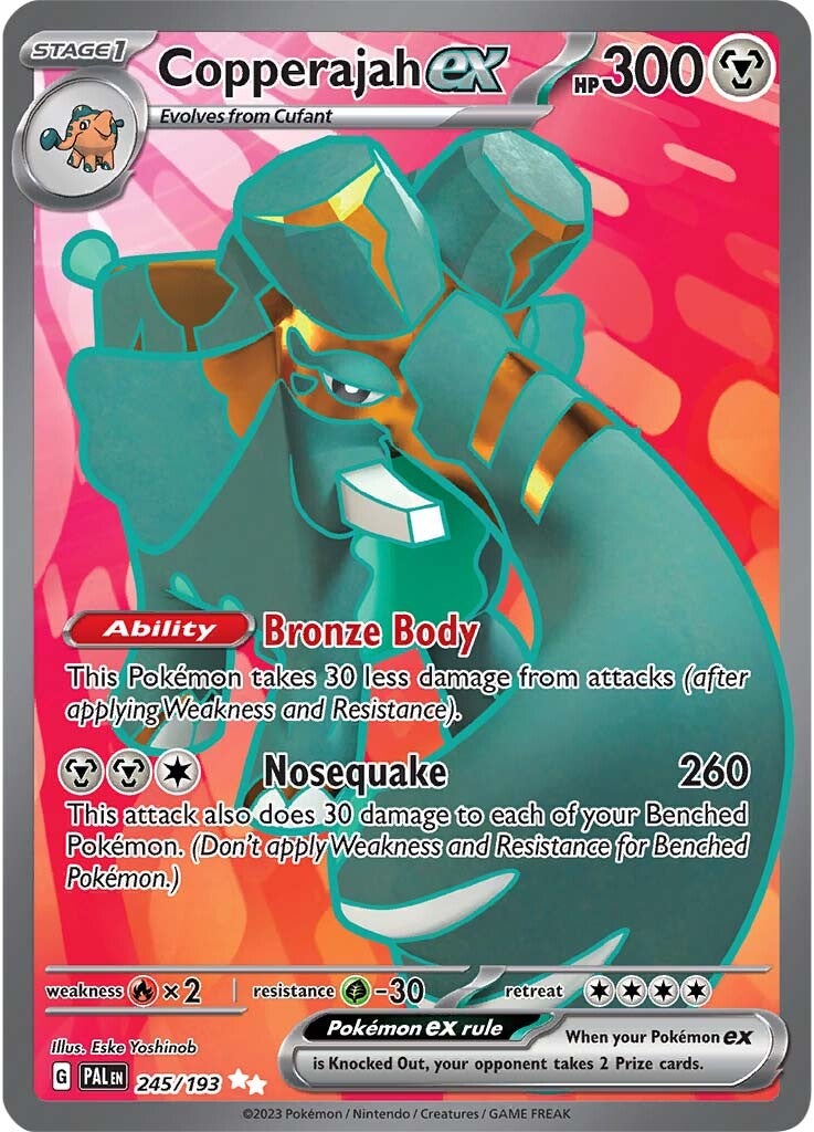 Copperajah ex (245/193) [Scarlet & Violet: Paldea Evolved] | Amazing Games TCG