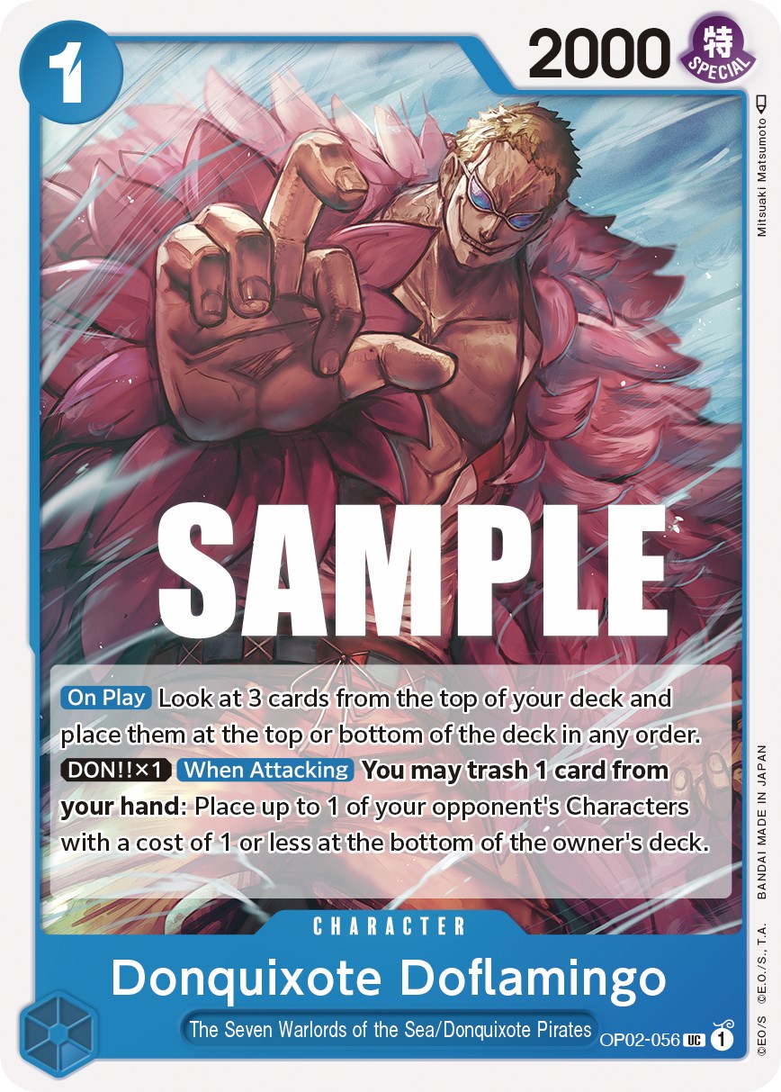 Donquixote Doflamingo [Paramount War] | Amazing Games TCG