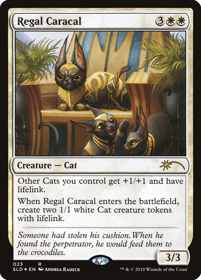 Regal Caracal [Secret Lair Drop Series] | Amazing Games TCG