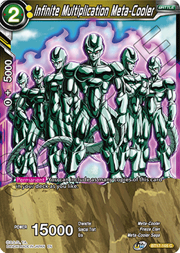 Infinite Multiplication Meta-Cooler (BT17-105) [Ultimate Squad] | Amazing Games TCG