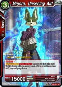 Majora, Unseeing Aid (Divine Multiverse Draft Tournament) (DB2-019) [Tournament Promotion Cards] | Amazing Games TCG