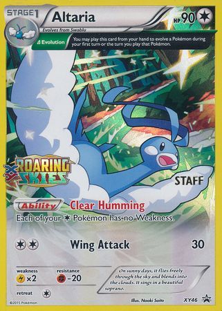 Altaria (XY46) (Staff) [XY: Black Star Promos] | Amazing Games TCG