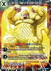 Son Goku, Power of the Golden Great Ape (P-250) [Promotion Cards] | Amazing Games TCG