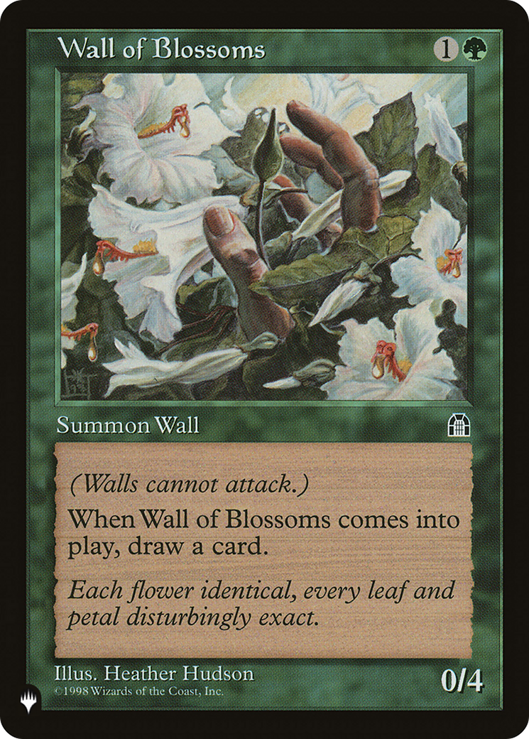 Wall of Blossoms [The List Reprints] | Amazing Games TCG