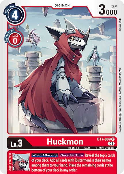 Huckmon [BT7-009] [Next Adventure] | Amazing Games TCG