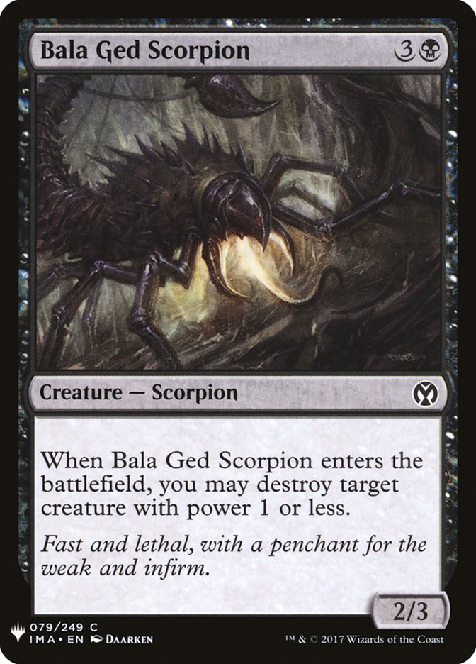 Bala Ged Scorpion [Mystery Booster] | Amazing Games TCG