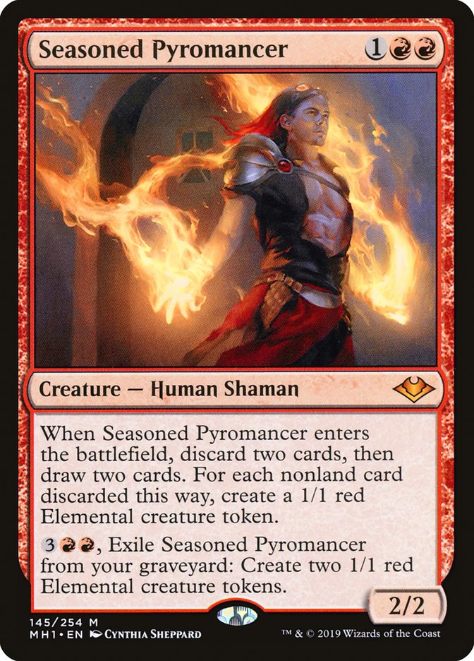 Seasoned Pyromancer [Modern Horizons] | Amazing Games TCG