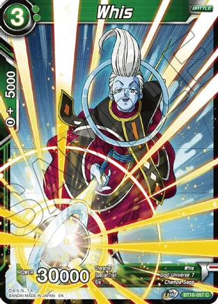 Whis (BT16-057) [Realm of the Gods] | Amazing Games TCG