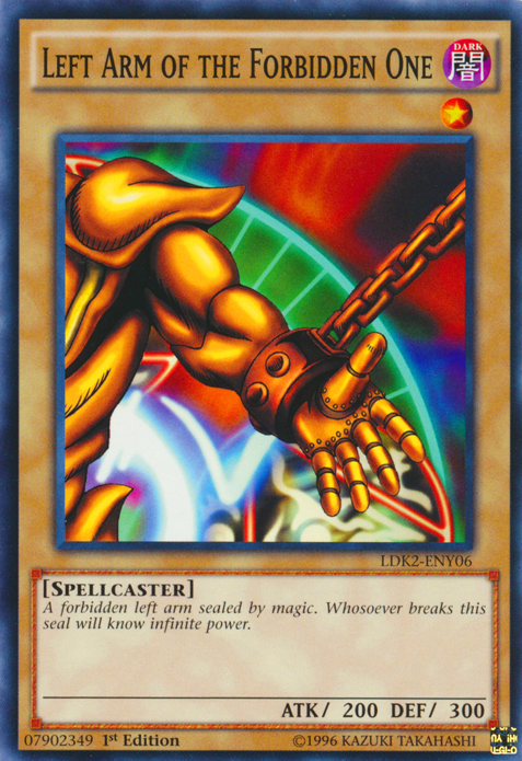 Left Arm of the Forbidden One [LDK2-ENY06] Common | Amazing Games TCG